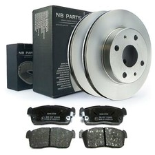 Brake Discs + Brake Pads Front