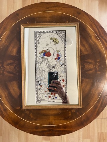 Vintage stained glass wall - glass,