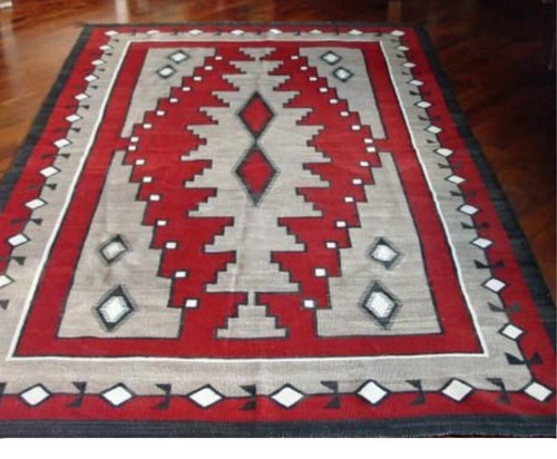 5x8 wool navajo rug - 5x8,