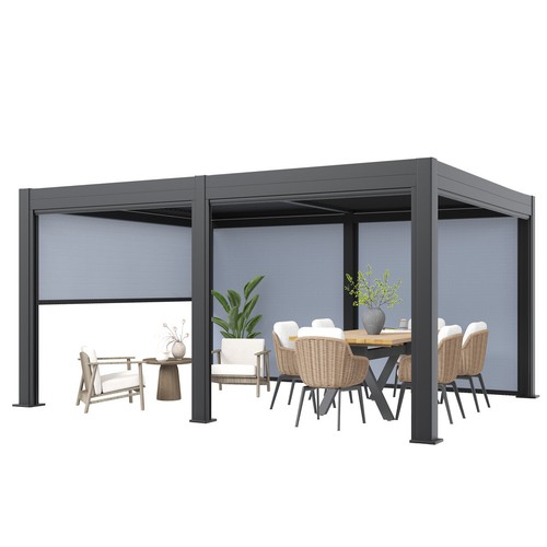 12x16 motorized louvered - 12x16,