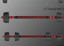 Durable ABS Black Dumbbell Rod