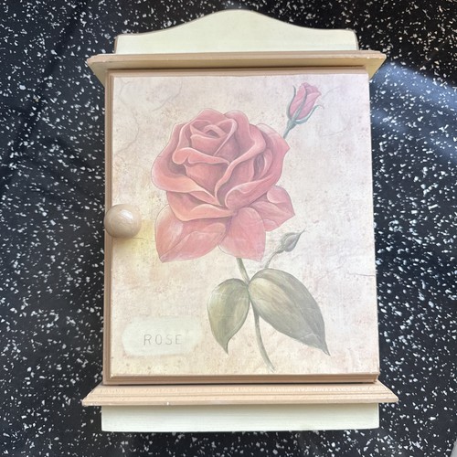 Vintage wooden key box - key, cabinet
