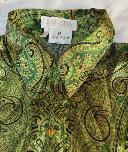Escada chiffon silk blouse - chiffon,