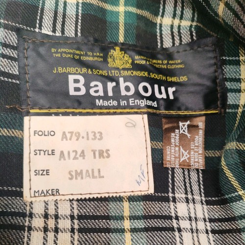Vintage crest barbour lined - 1,