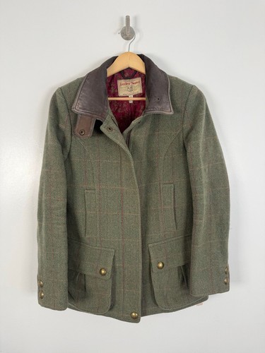 Joules tweed jacket size - uk, 10