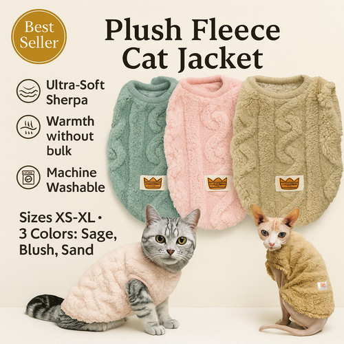 Cat winter sweater warm - winter,