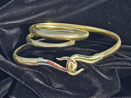 Vintage gold toned gaspipe - vintage,