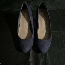 Dorothy Perkins Women's Navy Blue Shoe Size Uk Ladies 4