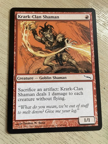 Krark clan shaman mirrodin - shaman,