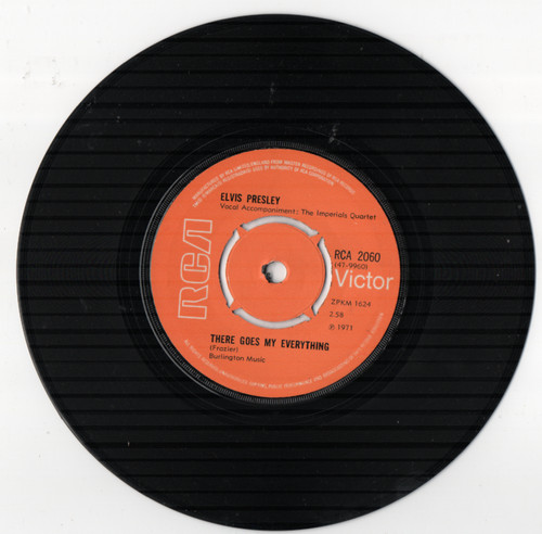 Elvis presley there goes - there, my