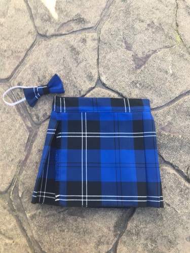 Ramsay tartan kilt and - bow, tie
