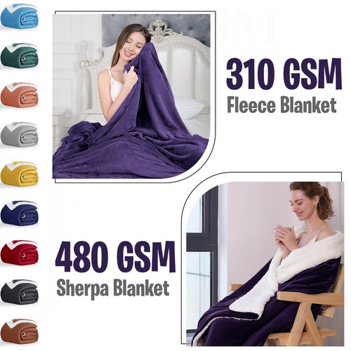 480 gsm heavy sherpa fleece - gsm,