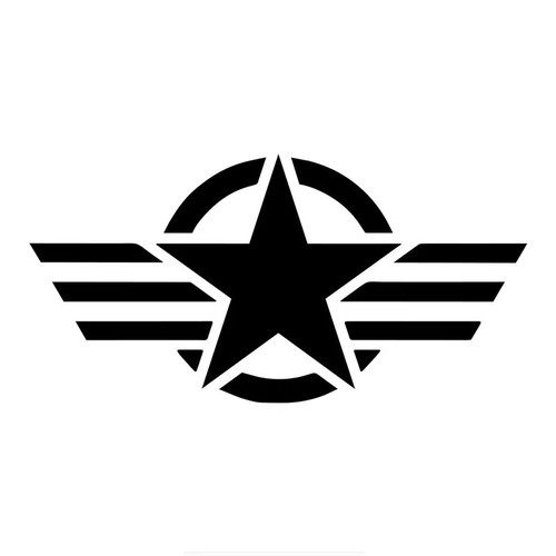 Army military star stripes - us,