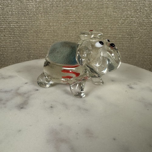 Small vintage blown glass - small,