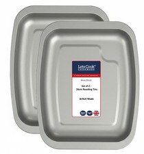 26cm Curved Roasting Tin, Twin