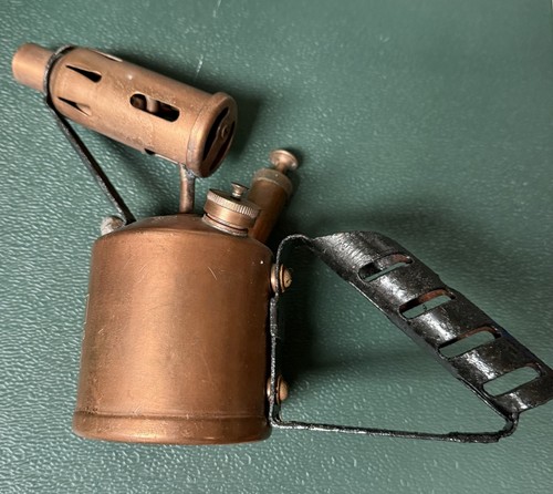 Vintage paraffin blow lamp - blow,
