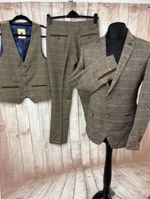 Marc Darcy DX7 3 Piece Tweed
