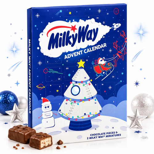 Milky way advent calendar 110g - calendar,