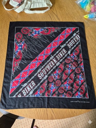Vintage biker bandana usa - bandana,