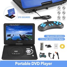 9.8" Portable DVD Player CD