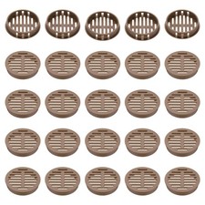 25pcs Round Cabinet Vent 1.97"