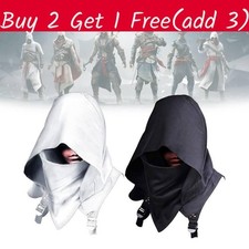 Assassins Creed Costume Hoodie With Polyester Fabric For Halloween Cosplay And