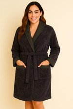 Small Anthracite Unisex Cotton