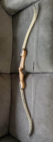 Wood riser recurve bow with - wood,
