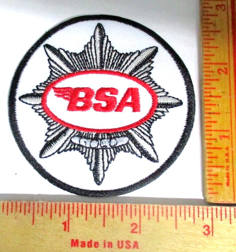 Bsa patch vintage british - bsa,