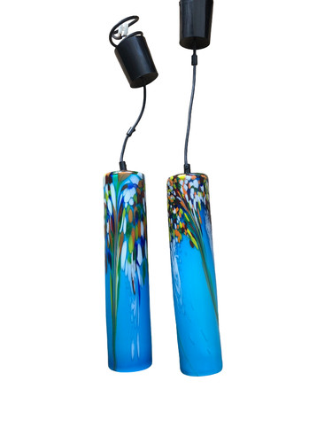 Pair vintage murano pendant - pair, of