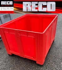  NEW RED PALLET BOX /DOLAV