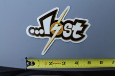 Lost Surfboards Lightning Bolt Gerry Lopez Original V62A Vintage Surfing STICKER