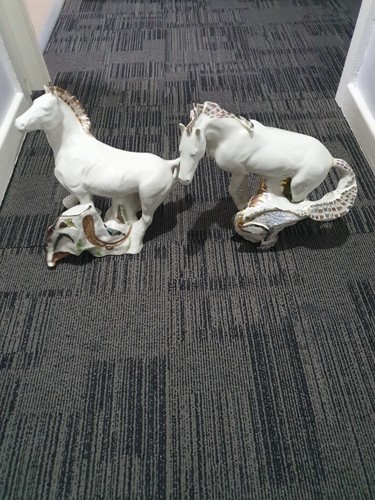 Galos porcelain horse - porcelain, horse's
