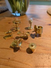 Vintage Brass Heavy Miniature