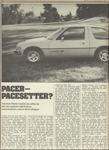 Amc pacer original 1975 - pacer,