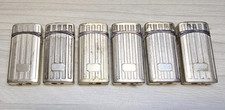 Vintage Gas Lighters for Collection Old Collectible 6 Gas Lighters Vintage