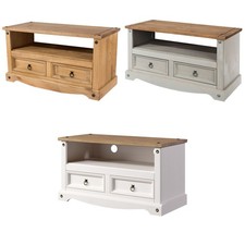 Corona TV Unit, Antique Wax