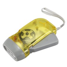 3 LED Dynamo Wind  Flashlight