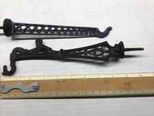 2-Antique Cast Iron Ornate