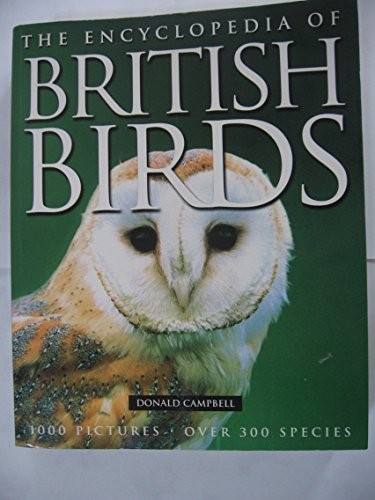 British birds paperback book - british,