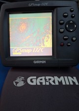 Garmin GPSMAP 172C Boat Marine Chartplotter GPS Navigator w Bracket & Cover