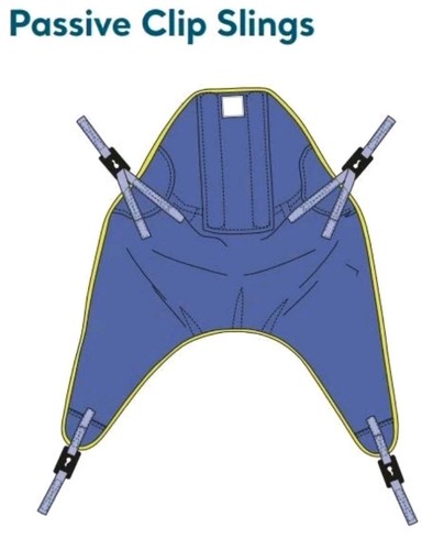 Arjo passive clip - clip, sling