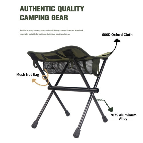 Sturdy leg folding stool - 4-leg,