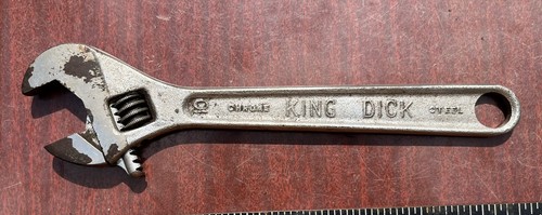 King dick adjustable spanner - adjustable,