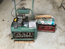 atco balmoral 17s lawn mower with scarifier