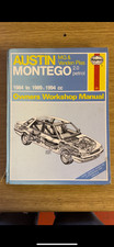 HAYNES Austin Montego MG & Vanden plas 1984-89 owners workshop manual