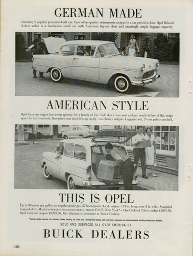 1960 buick opel german - 1960,