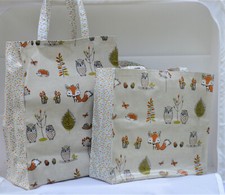 100% Cotton Oilcloth Handmade