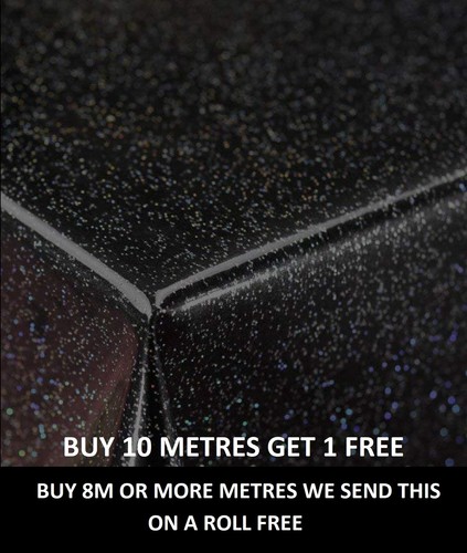 Premium heavy black sparkle - heavy,