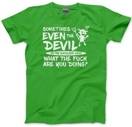 Devil shoulder mens - on, my